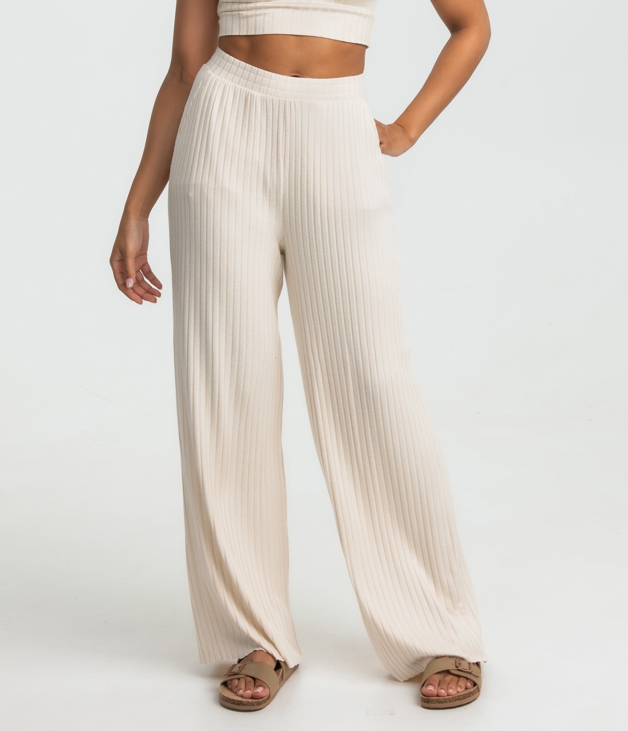 Sincerely Soft PJ Party Pants - Off White