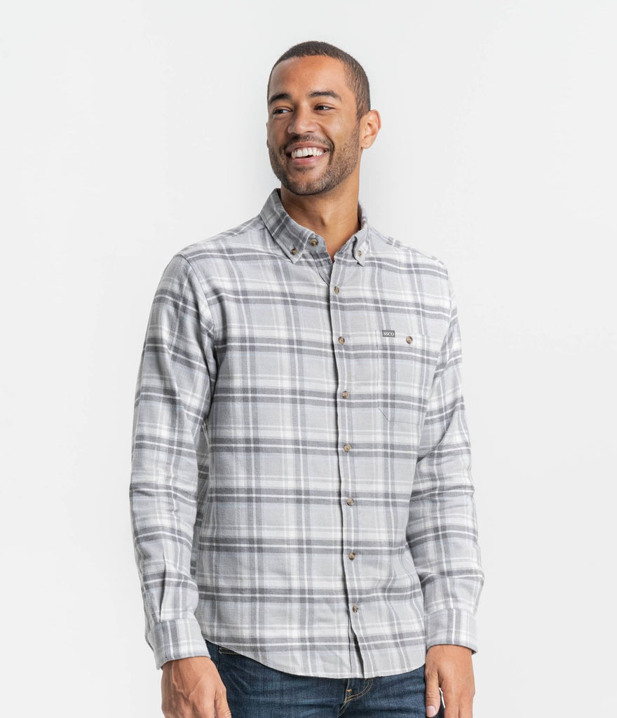 Men / Stretch Twill Flannels | Southern Shirt