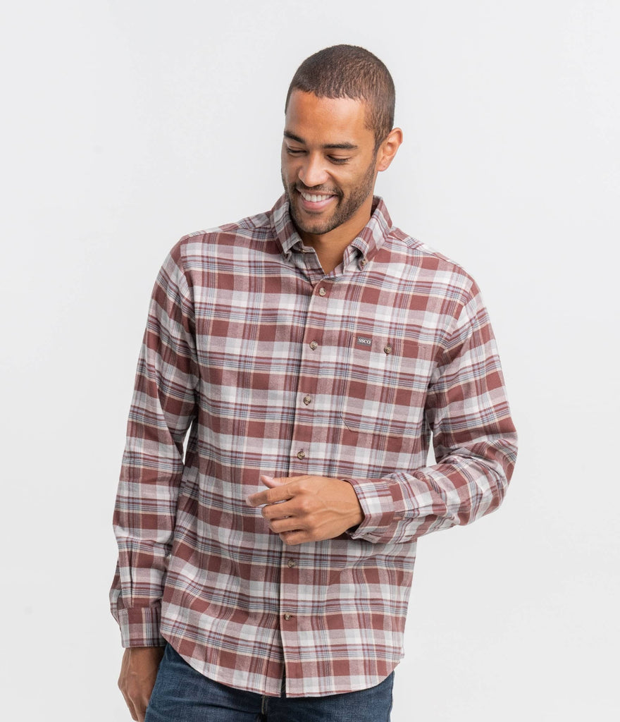 Men / Stretch Twill Flannels | Southern Shirt