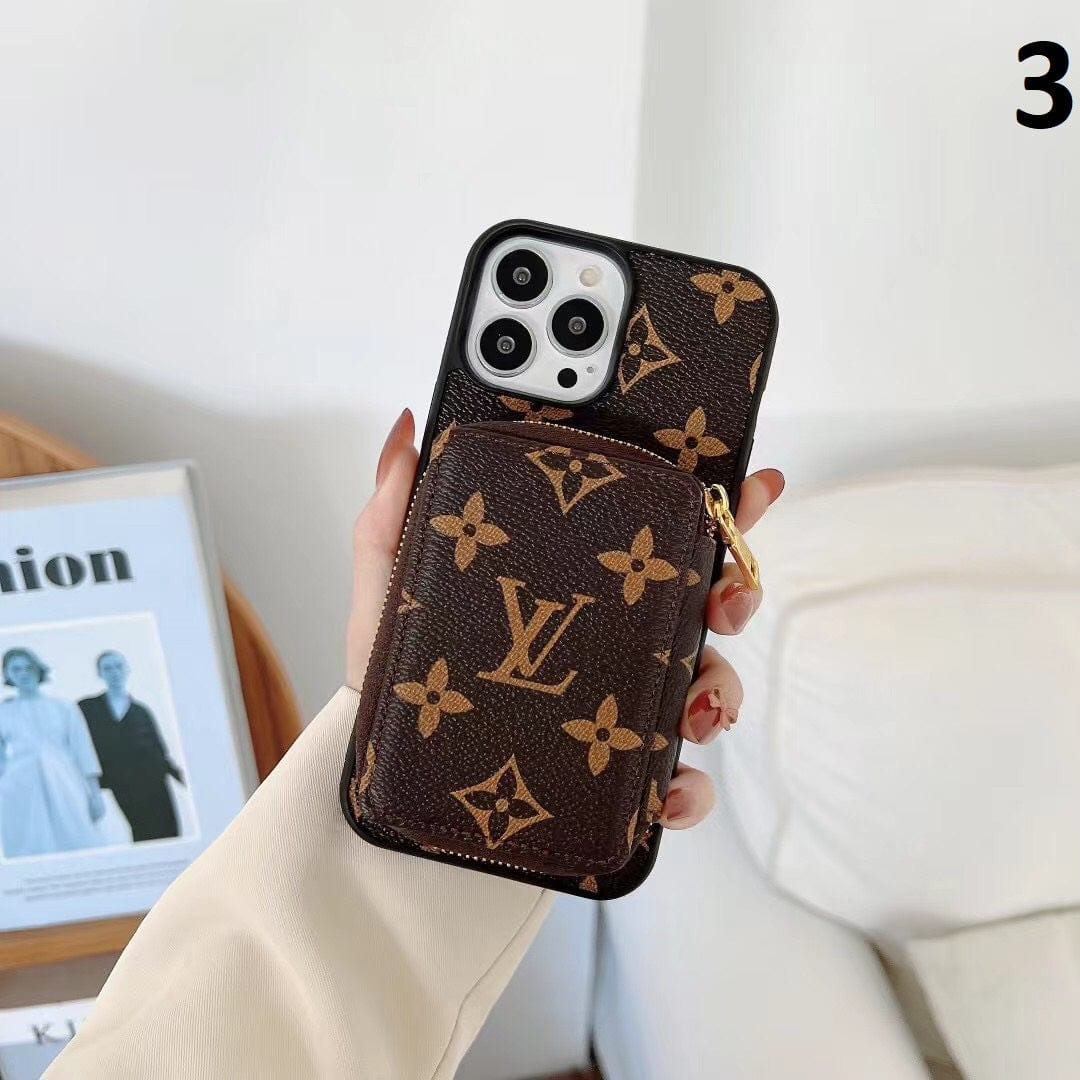 Louis Vuitton iPhone 14 Wallet Case | iPhone 14 Back Pocket Case