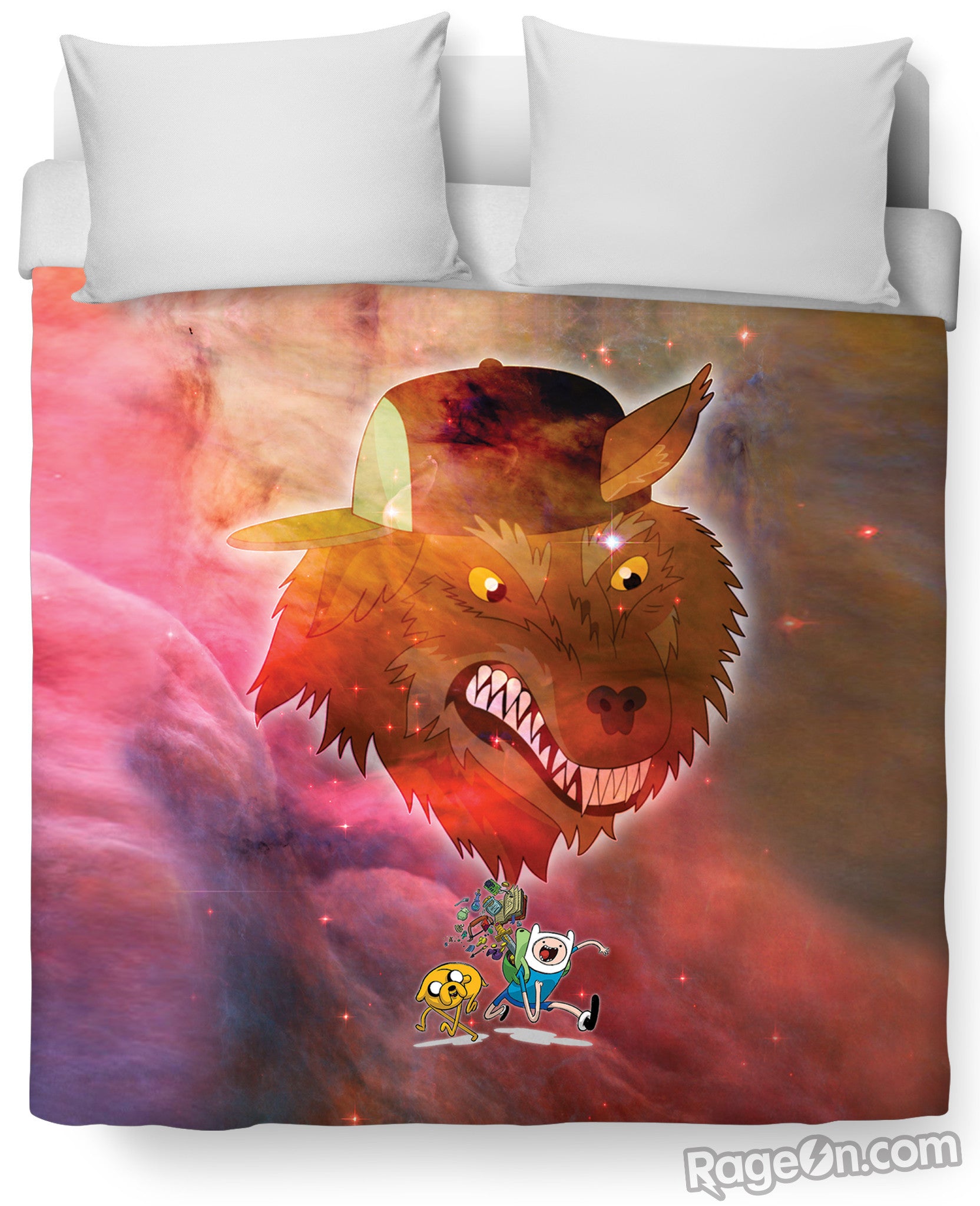 Adventure Time Party God Duvet Cover - Yuhao Development shop