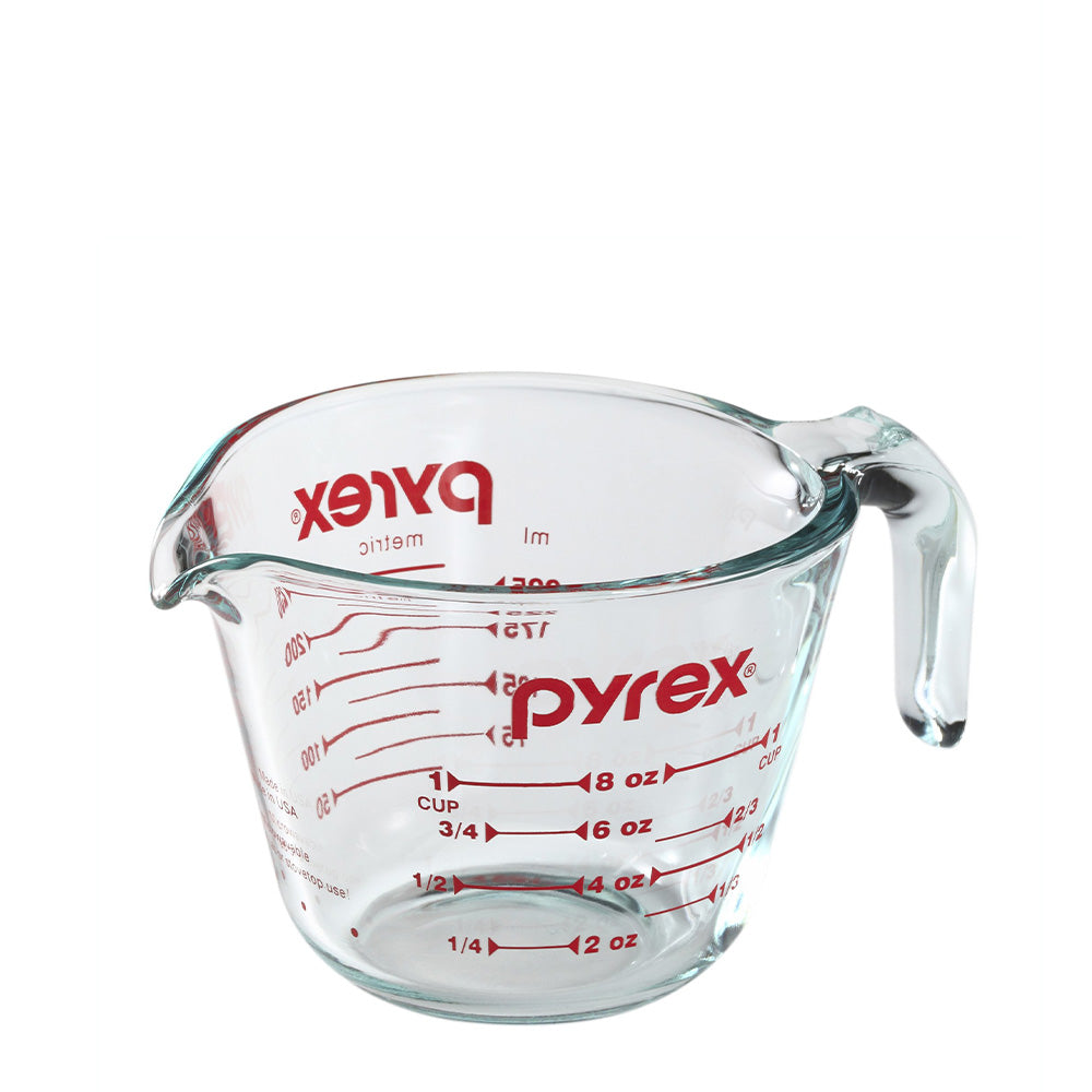 Pyrex Mickey Mouse Glass Measuring Cup, Clear, 2 Cups