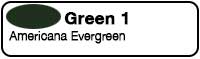 Green 1 - Americana Evergreen