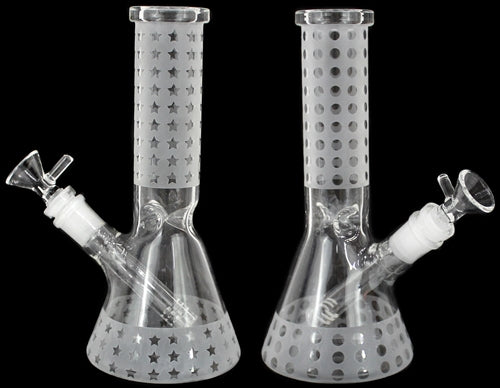 13" Shiny Designer Beaker Water Pipe – 4aceswholesale