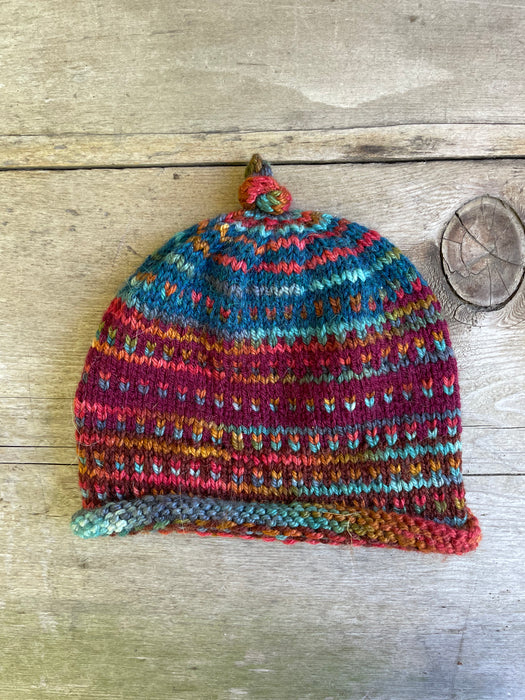 Scrappy Cap by The Scrappy Knitter - Vickie Patson