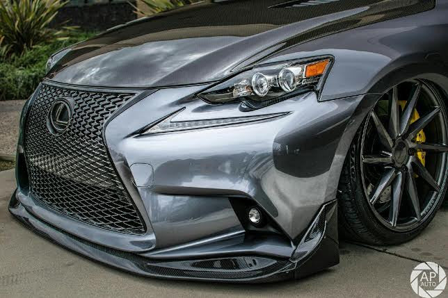 Fp Style Carbon Fiber Front Lip For 2014 2016 Lexus Is 250 300 350 F S Strictly Business Motorsports Llc