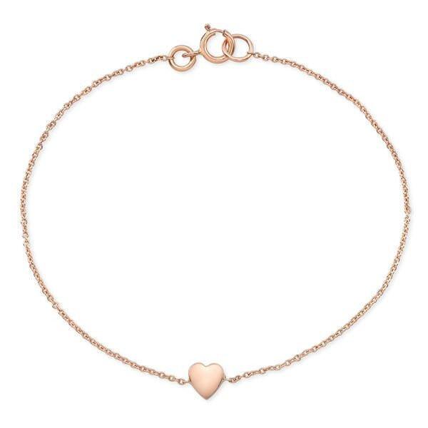 Heart Bracelets In solid 18k White Gold