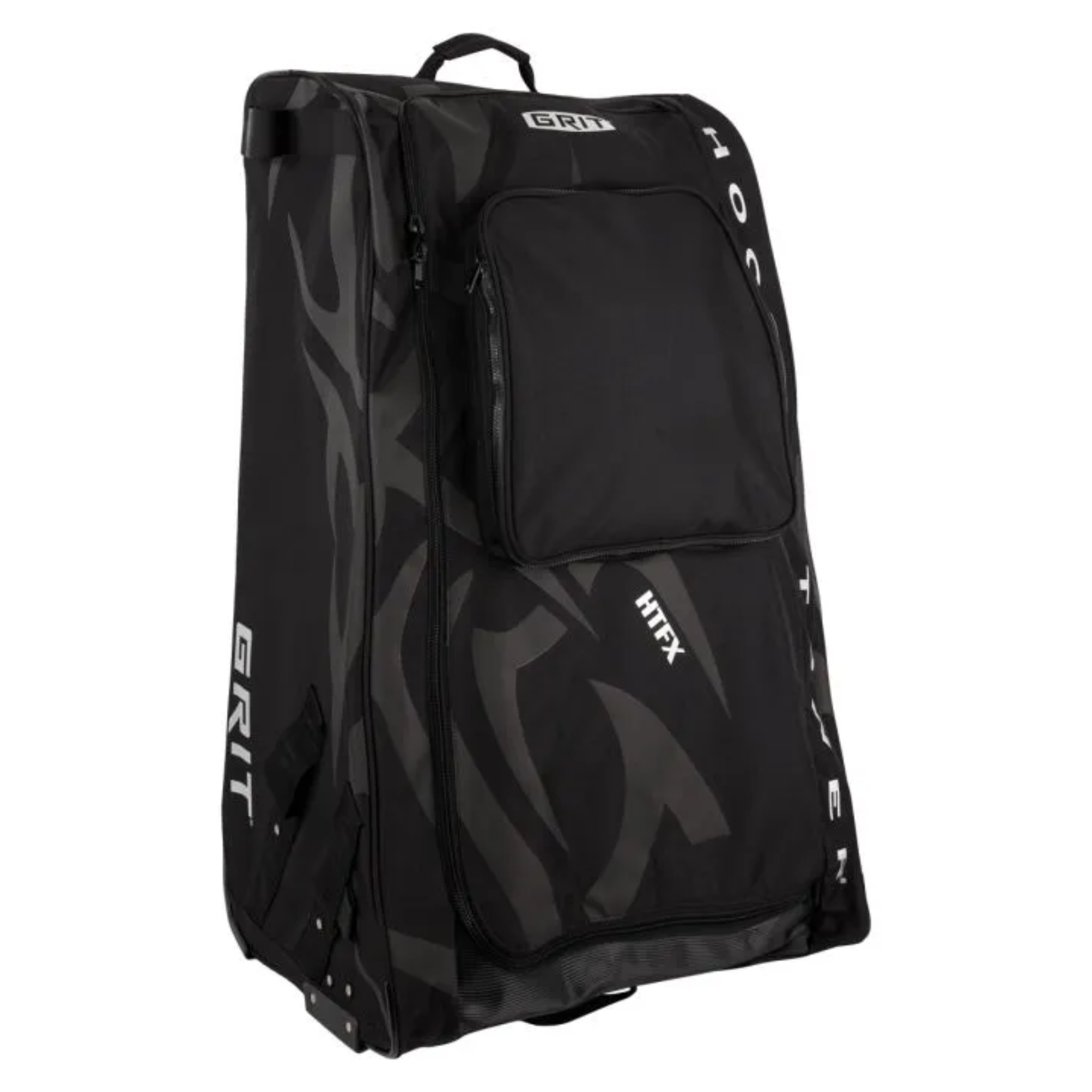 Grit HTSE Hockey Tower Bag [INTERMEDIATE]. Color: Black. The ventilation  system found throughout the bag lets air in and out t… | Hockey bag, Hockey  equipment, Bags
