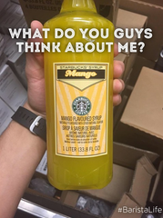 Starbucks Mango Syrup