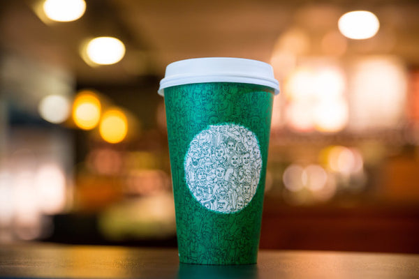 2015 Starbucks Mosaic Green Cup