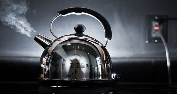 Boiling Water for A French Press