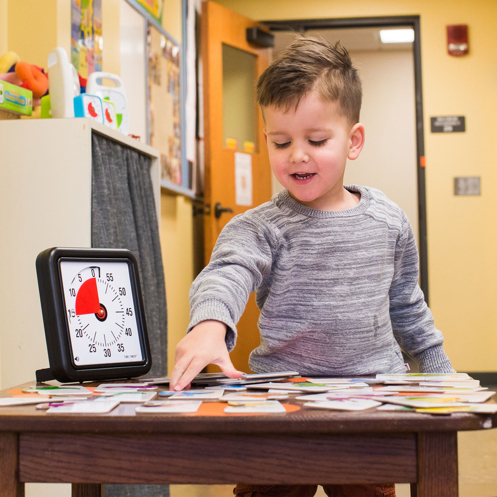 Time Timer used in studies have been proven to aid in self regulation with children