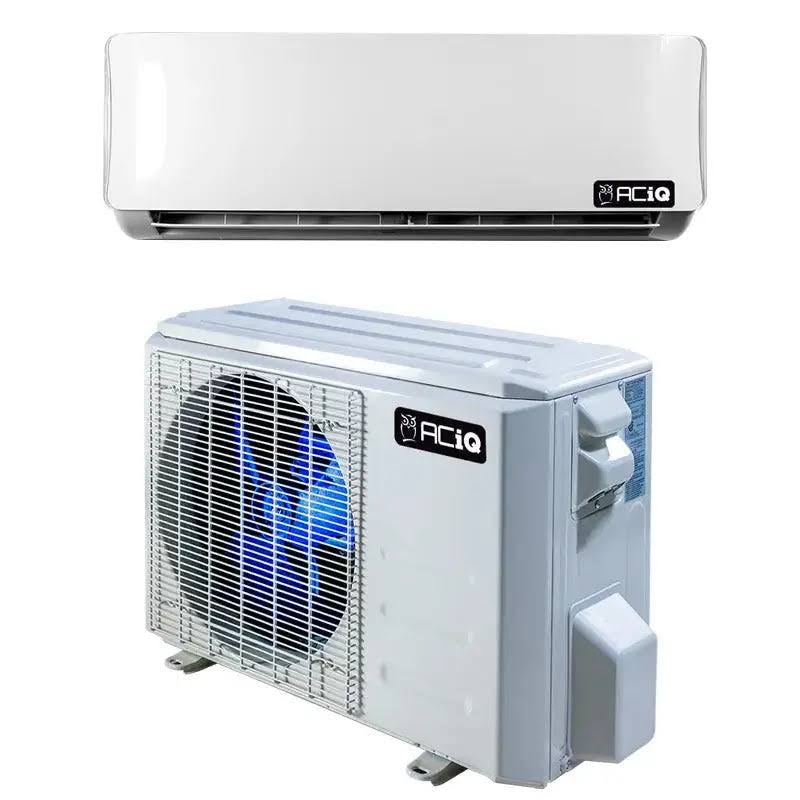 30,000 BTU 18.6 SEER2 ACiQ Single Zone Wall Mounted Mini Split System w/ WiFi