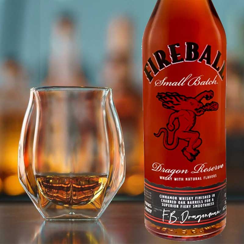 Fireball Dragon Reserve Cinnamon Flavored Whisky 750ml