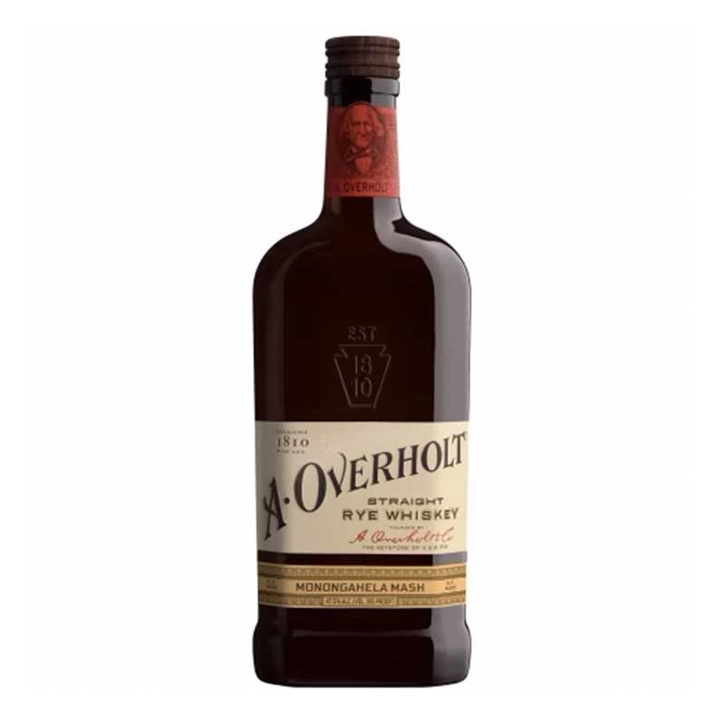 A Overholt Monongahela Mash Straight Rye Whiskey 750ml