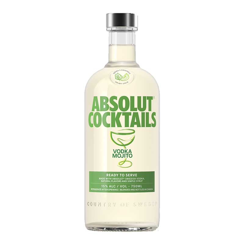 Absolut Mojito Vodka 750ml