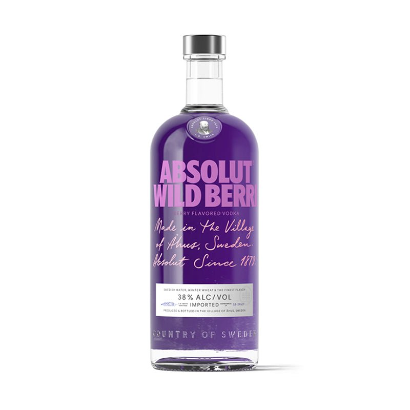 Absolut Wild Berri Flavored Vodka 750ml