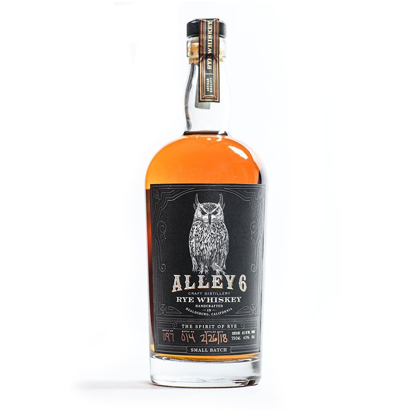 Alley 6 Rye Whiskey 750ml