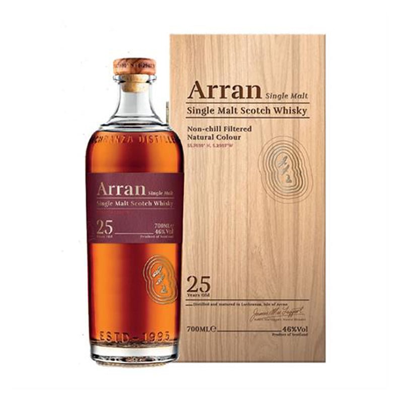 Arran 25 Year Single Malt Scotch Whisky 700ml