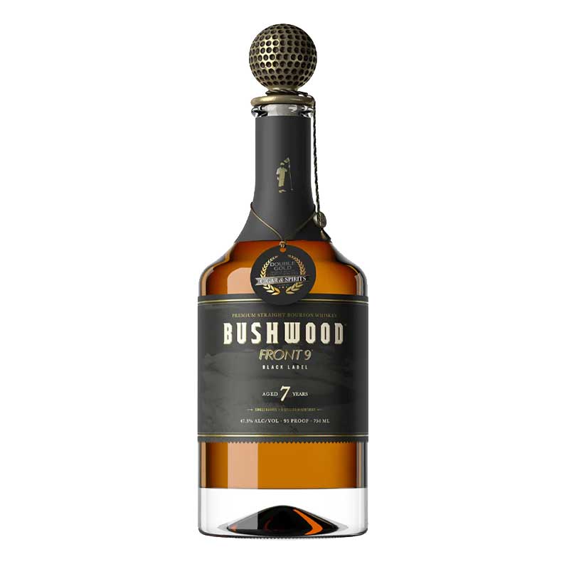 Bushwood Front 9 Black Label 7 Year Bourbon Whiskey 750ml