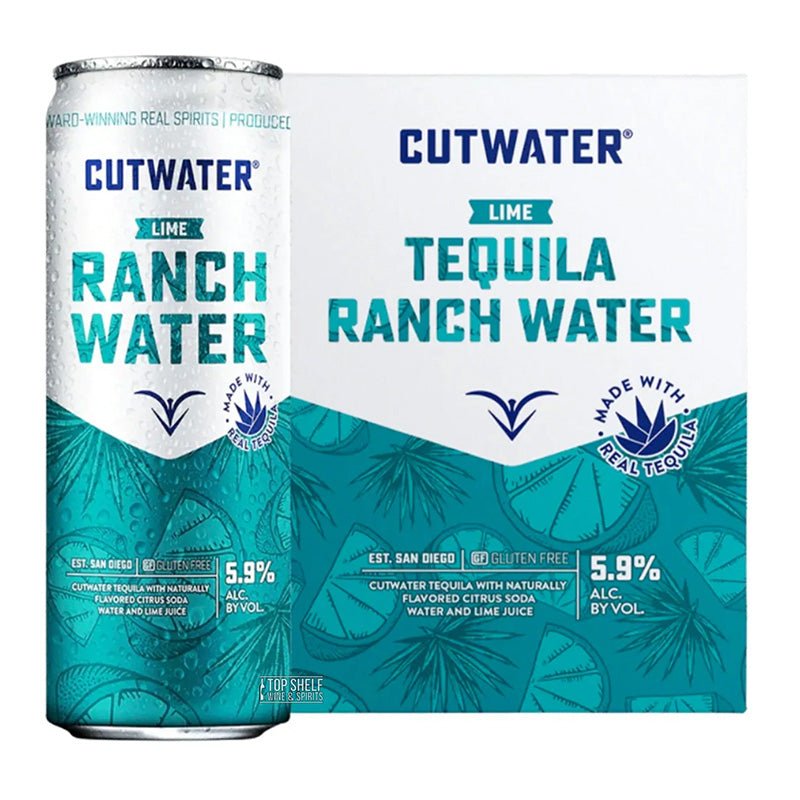 Cutwater Lime Ranch Water Tequila 4/355ml