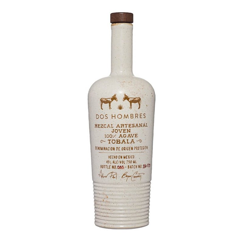 Dos Hombres Mezcal Artesanal Joven Tobala 750ml