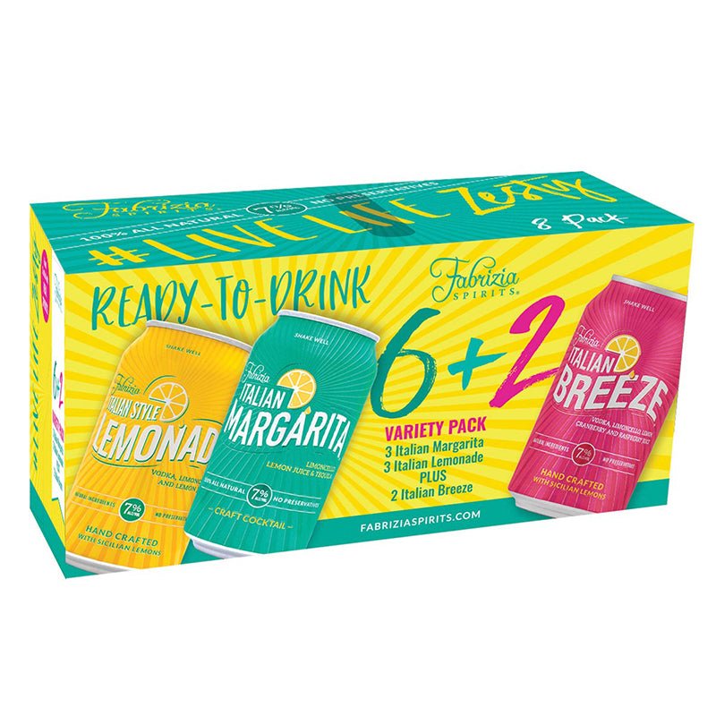 Fabrizia Vodka Soda Sicilian Lemon 4 Pack Cans / 4-355mL - Marketview Liquor