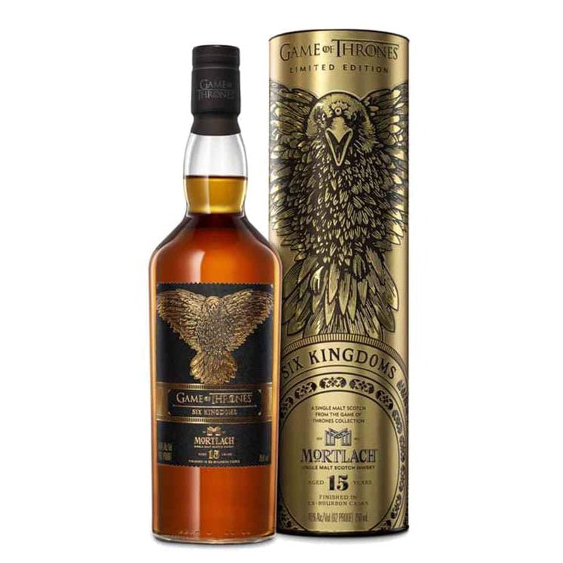 Game Of Thrones 15 Years Six Kingdoms Mortlach Scotch Whiskey 750ml