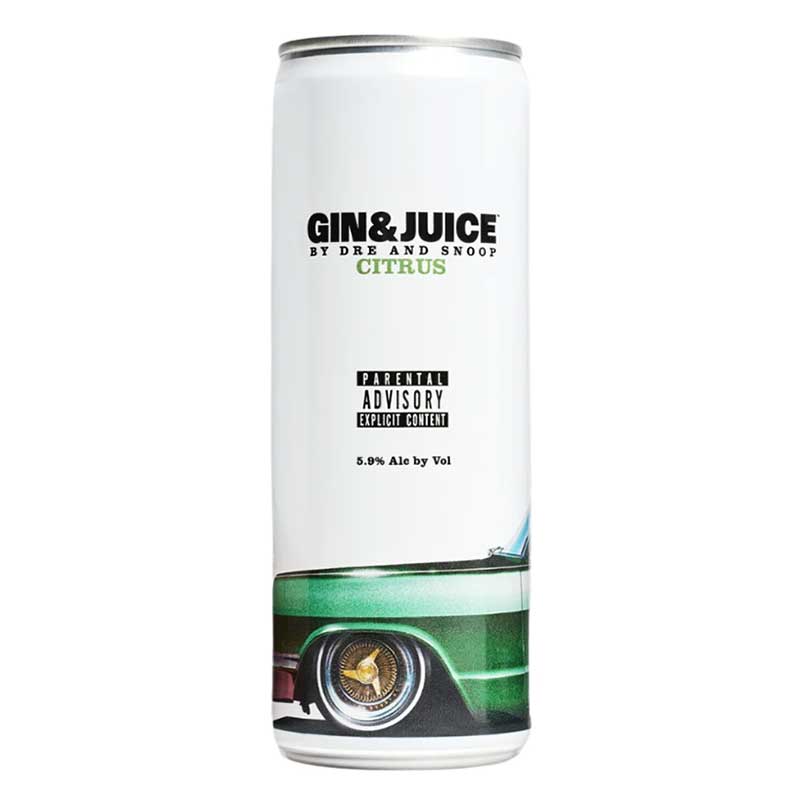 Gin & Juice Citrus 4/355 by Dr. Dre & Snoop Dogg – Uptown Spirits