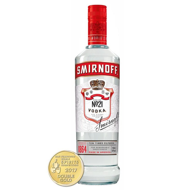 Smirnoff Vodka Uptown Spirits 1.75L Red –