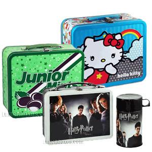 Retro Lunch Box  Custom Logo Imprinted Retro Metal Lunch Boxes