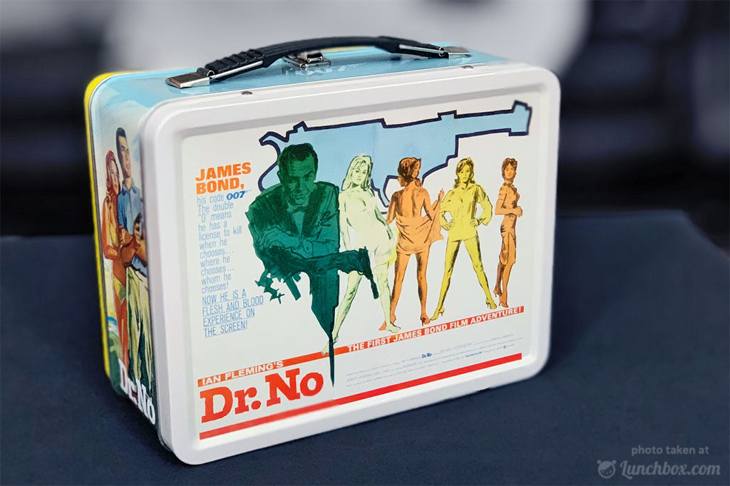 James Bond Metal Lunch Box