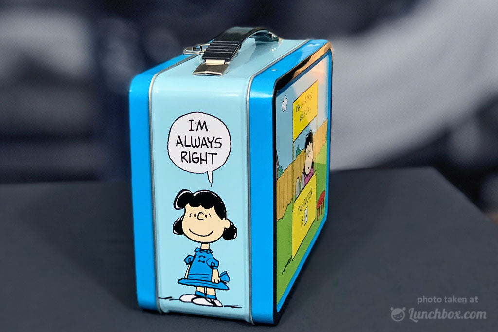 Snoopy Lucy Metal Lunch Box