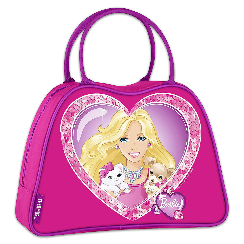 pink barbie purse
