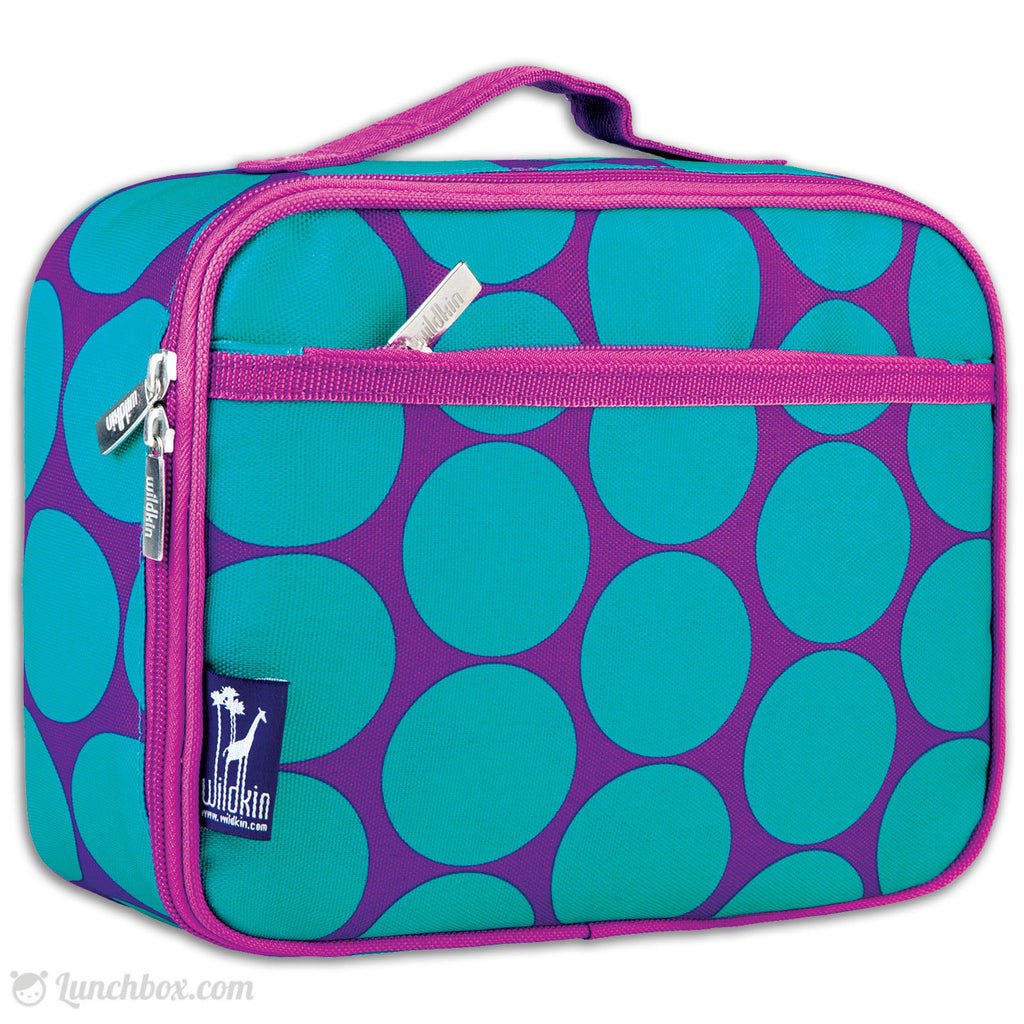 polka dot lunch box