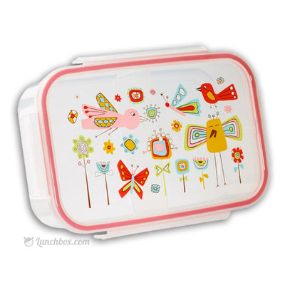 Sugarbooger Good Lunch Large Snack Container, Hoot!, 2 Count