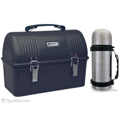 lunch box with thermos holder