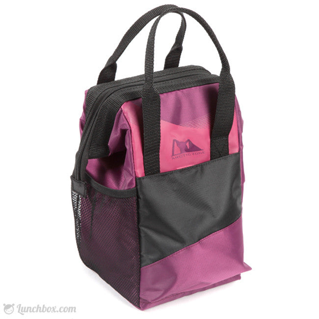 purple insulated lunch bags