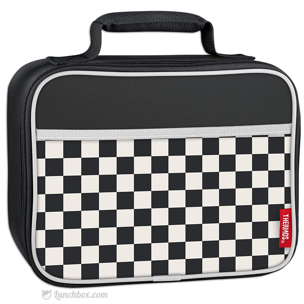 vans checkerboard lunch bag