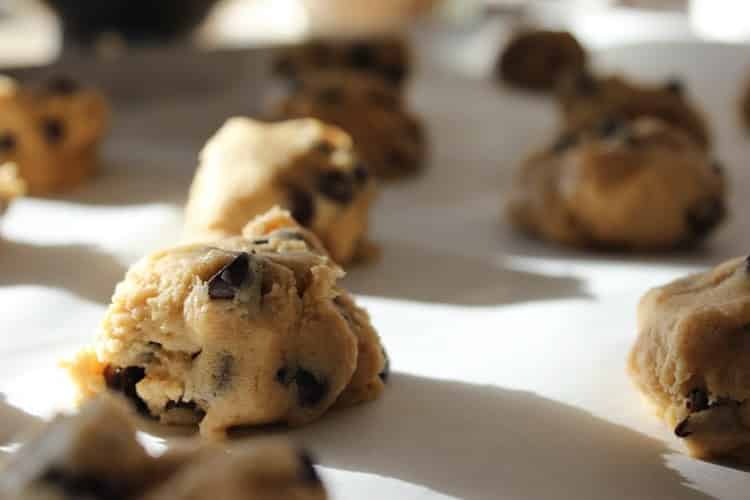 Yacon Chocolate chip cookies