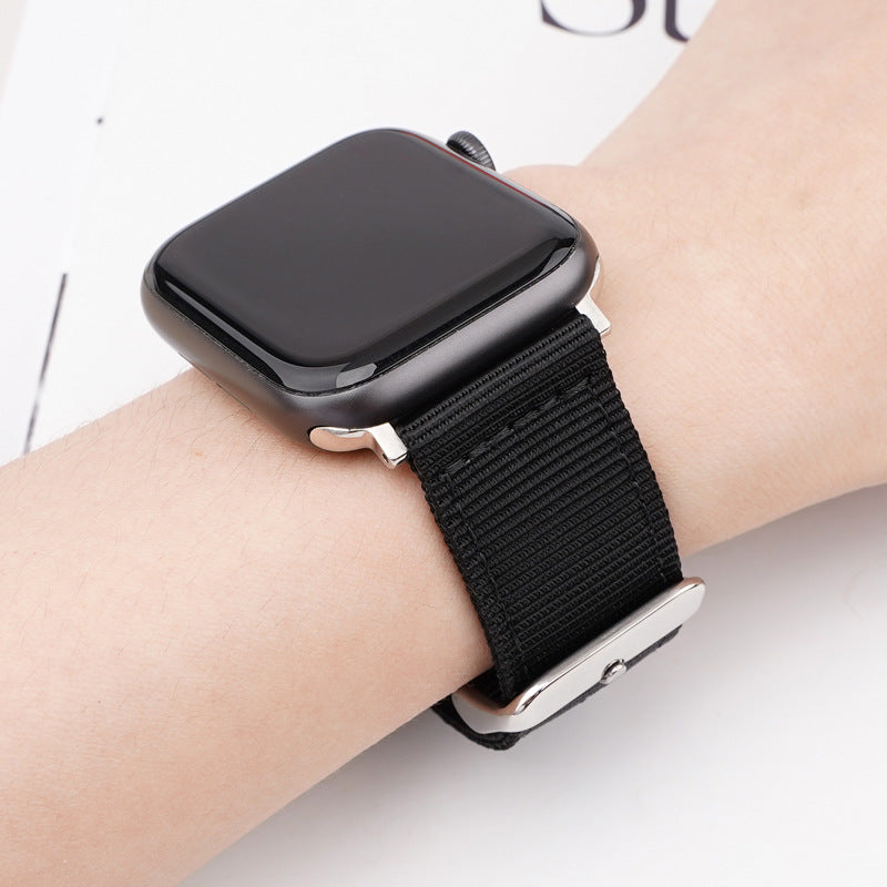 Apple Watch 42 44 黒 45mm ナイロンバンド 新品 - 通販 - guianegro