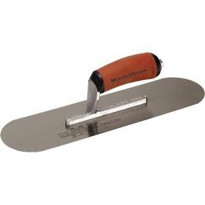 round edge concrete trowel