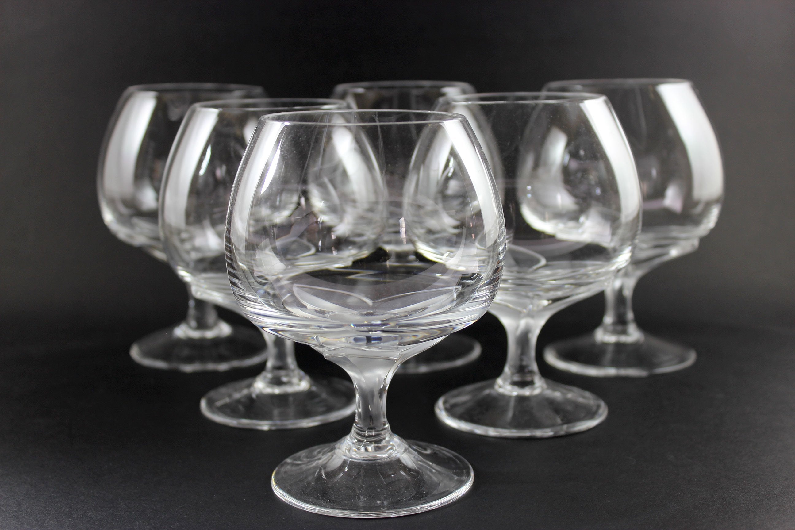 Discontinued Stolzle SZA4 Wine Glasses, Goblets / Gold Banded Wine Glasses  / Vintage Barware / Stolzle Crystal Stems / Etched Wine Glasses 