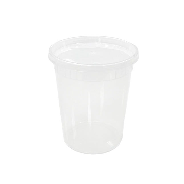 Eco Products Rectangular Deli Containers 24 Oz Clear Pack Of 200