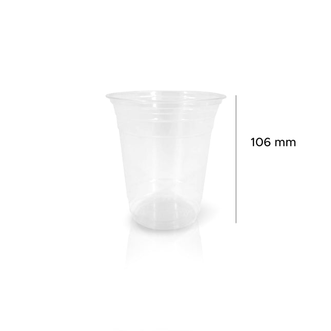 Plastic Cup PP Clear 350ml (50 Units)