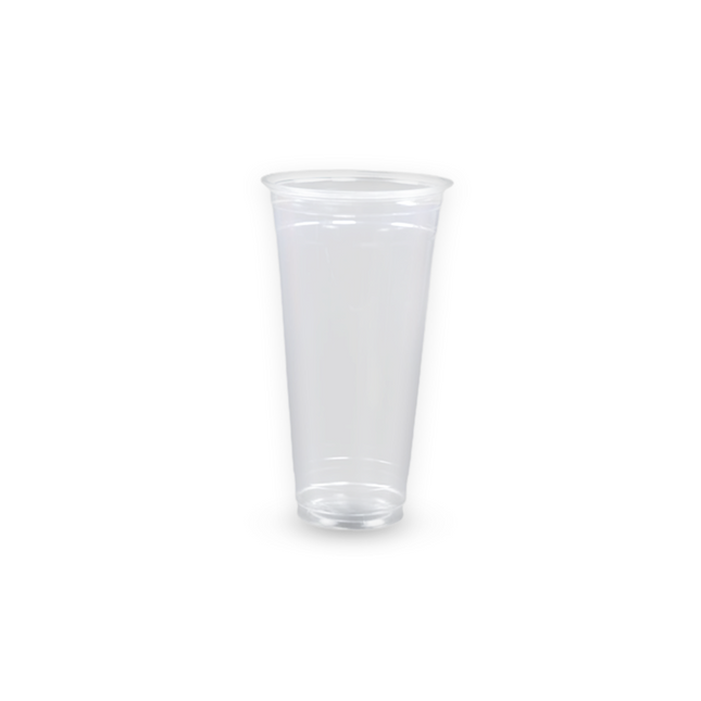 16 oz Clear PET Plastic Cups, 98mm (1000/Case)