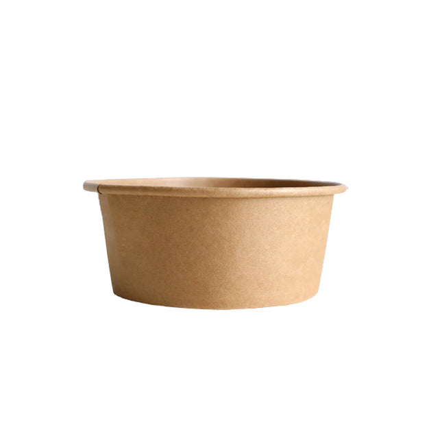 Disposable 36oz 1100ml Hot Paper Soup Bowls With Lids Food