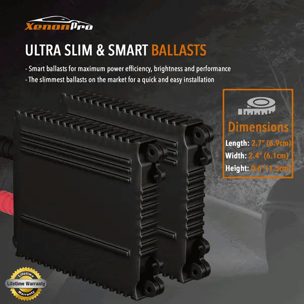 Full Xenon HID Headlights Kit in 10000K (Pure Blue)