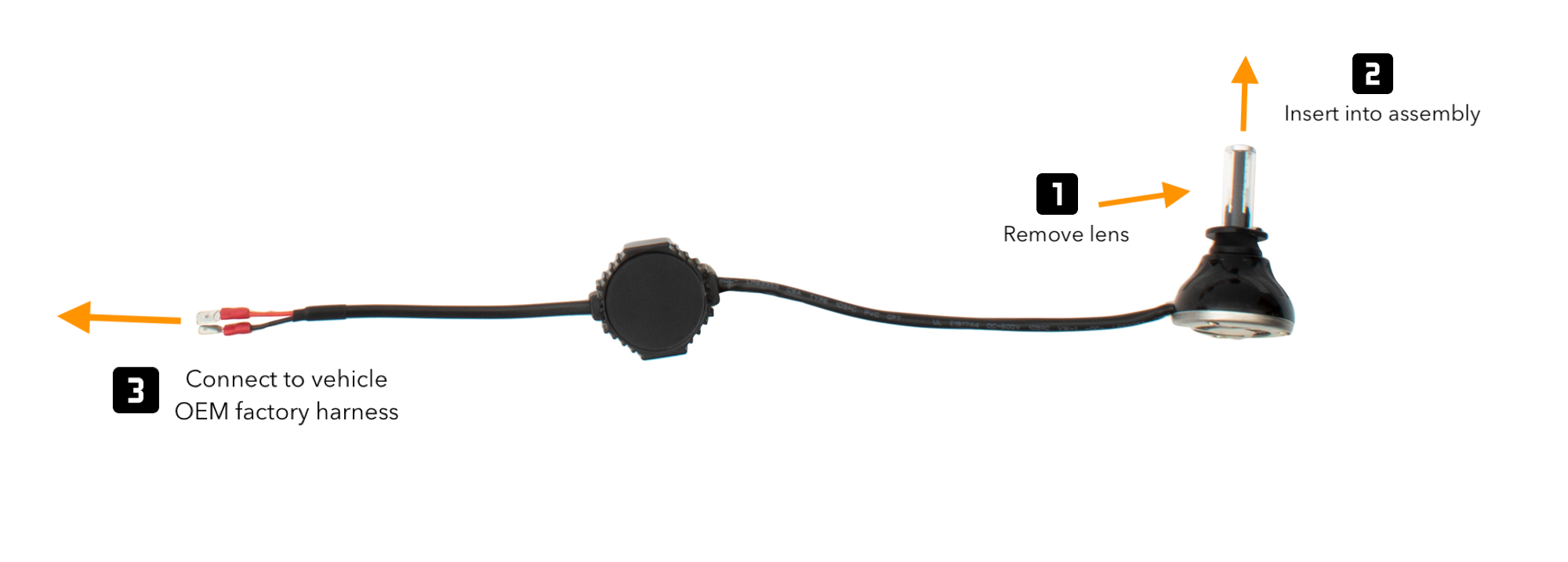 XenonPro - H1 LED Headlight Kit Bulb Installation