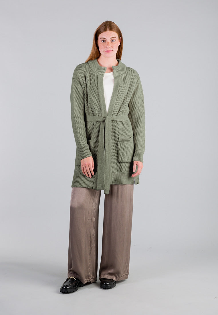 BEEHIVES CARDIGAN | Olive